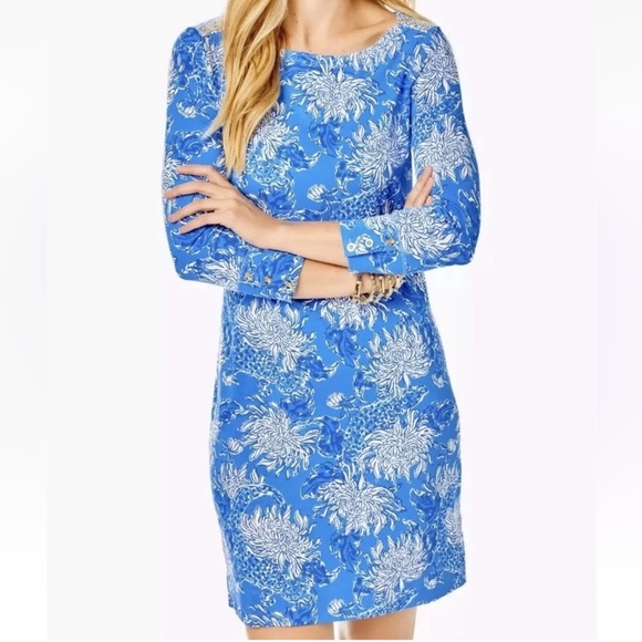 Lilly Pulitzer x Southern Tide Ryder Polo, Boca Blue Croc N' Lock It